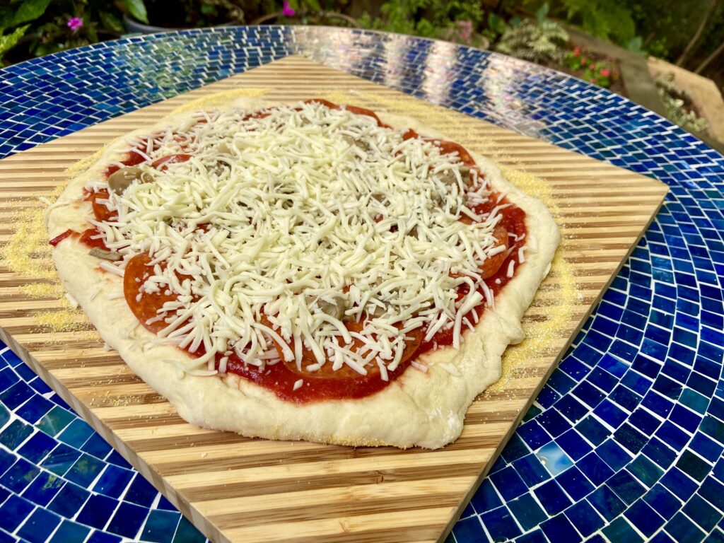 Cheese Pizza with Foolproof Pizza Dough | Culinary Cory